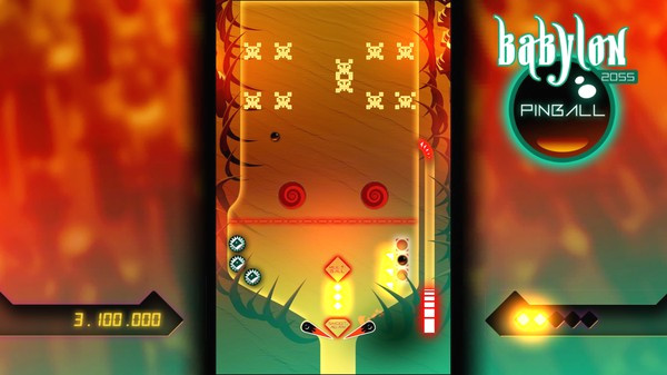 Игра Babylon 2055 Pinball, скриншот