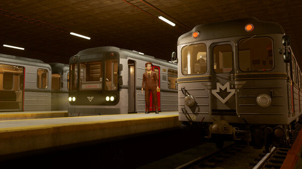 Игра Back in Service: a Metro Driver, скриншот