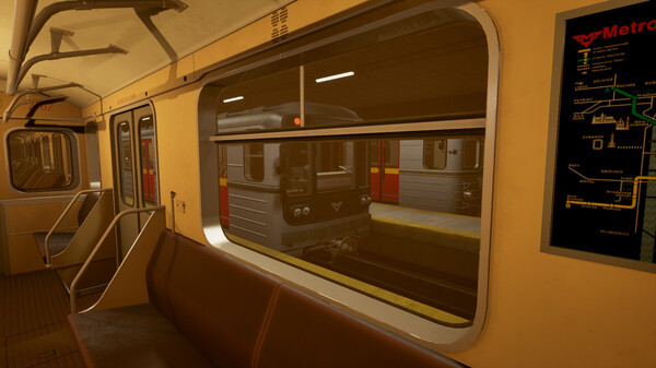 Игра Back in Service: a Metro Driver, скриншот