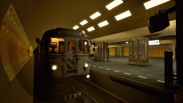 Игра Back in Service: a Metro Driver, скриншот