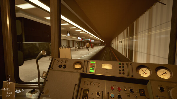 Игра Back in Service: a Metro Driver, скриншот