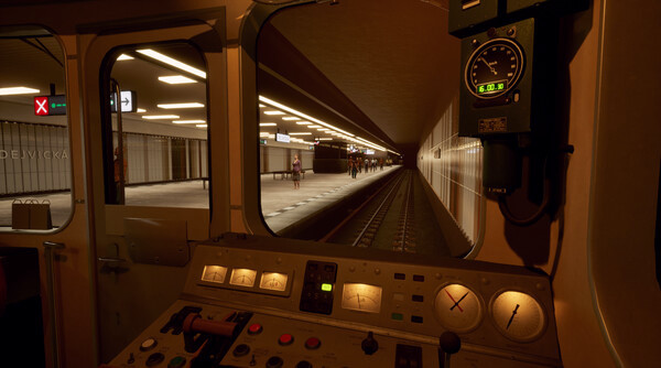 Игра Back in Service: a Metro Driver, скриншот