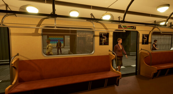 Игра Back in Service: a Metro Driver, скриншот