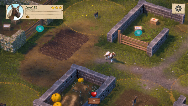 Игра Back To Stables, скриншот