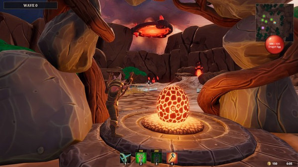 Игра BACK TO THE EGG! Tower Defense, скриншот
