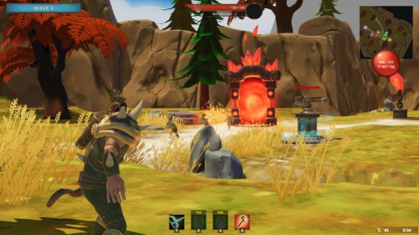 Игра BACK TO THE EGG! Tower Defense, скриншот