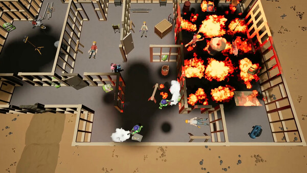 Игра Backfire Brigade, скриншот