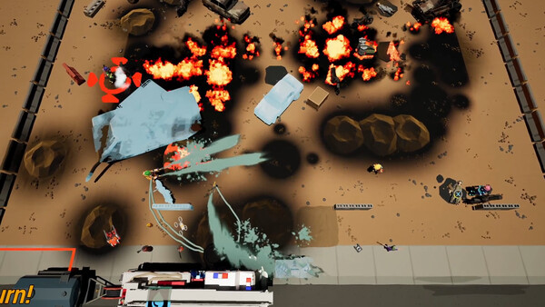 Игра Backfire Brigade, скриншот