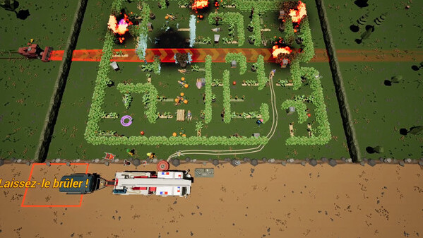 Игра Backfire Brigade, скриншот