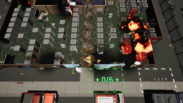 Игра Backfire Brigade, скриншот