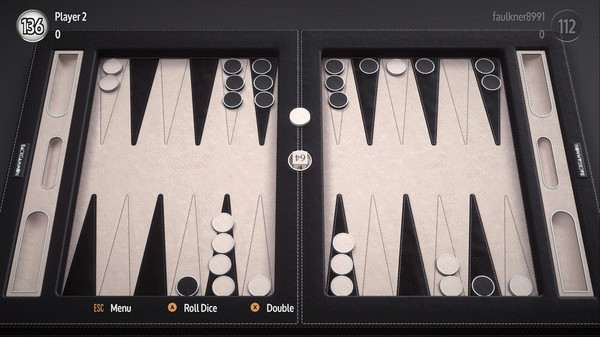 Игра Backgammon Blitz, скриншот