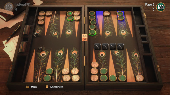 Игра Backgammon Blitz, скриншот