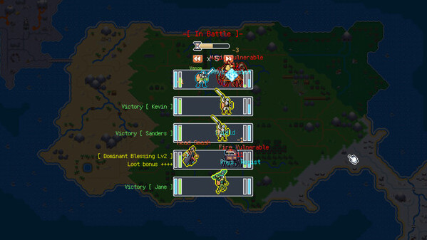 Игра Backpacker Guild, скриншот