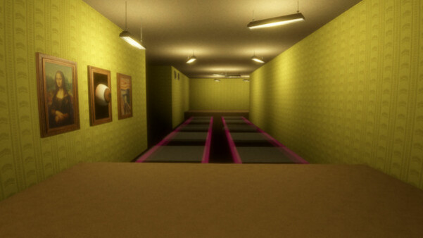 Игра BACKROOM LOOP, скриншот