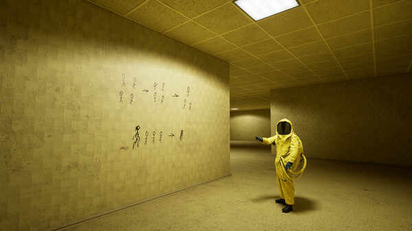 Игра Backrooms: Escape Together, скриншот