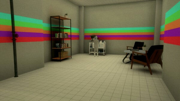 Игра Backrooms Level X, скриншот