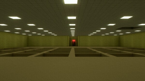 Игра Backrooms Level X, скриншот