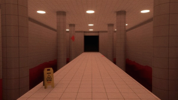 Игра Backrooms Level X, скриншот