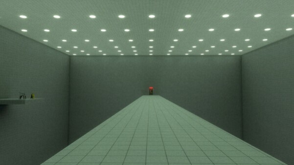 Игра Backrooms Level X, скриншот