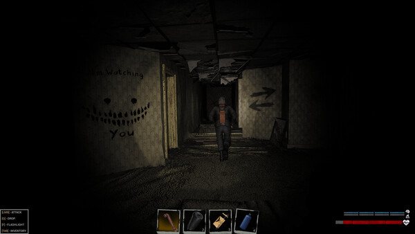 Игра Backrooms Lost Runners, скриншот