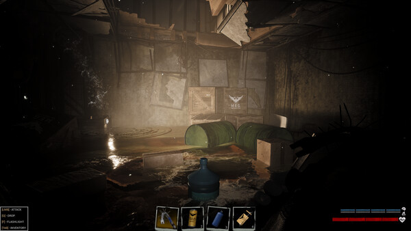 Игра Backrooms Lost Runners, скриншот