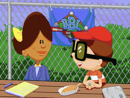 Игра Backyard Baseball '01, скриншот