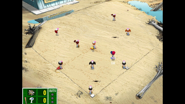 Игра Backyard Baseball '01, скриншот
