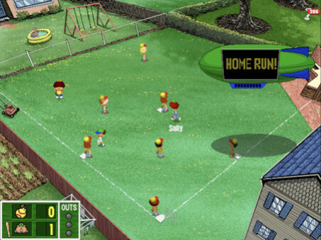 Игра Backyard Baseball '01, скриншот