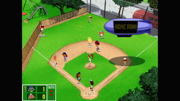 Игра Backyard Baseball '97, скриншот