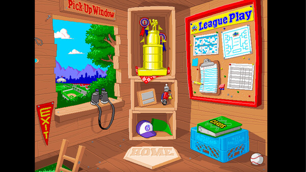 Игра Backyard Baseball '97, скриншот