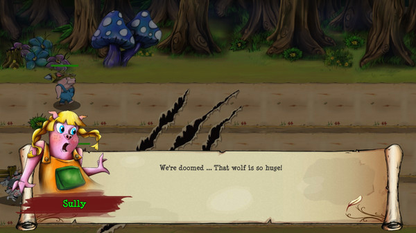 Игра Bacon Tales - Between Pigs and Wolves, скриншот