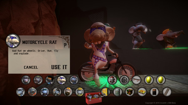 Игра Bad Rats Show, скриншот