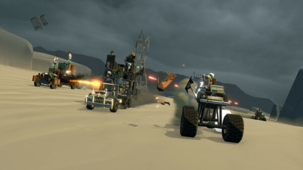 Игра Badlands Crew, скриншот