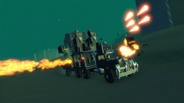 Игра Badlands Crew, скриншот