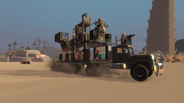 Игра Badlands Crew, скриншот