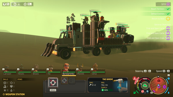 Игра Badlands Crew, скриншот