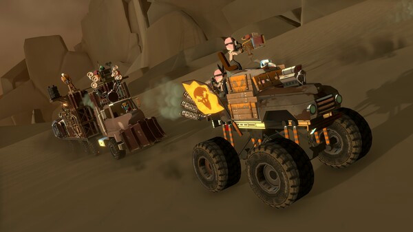 Игра Badlands Crew, скриншот