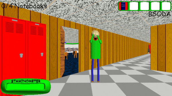 Игра Baldi's Basics Plus, скриншот