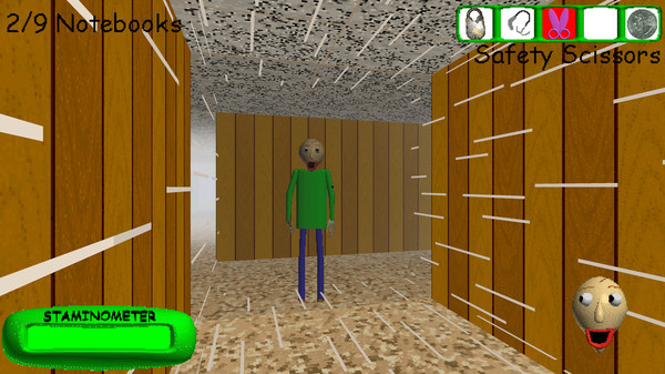 Игра Baldi's Basics Plus, скриншот