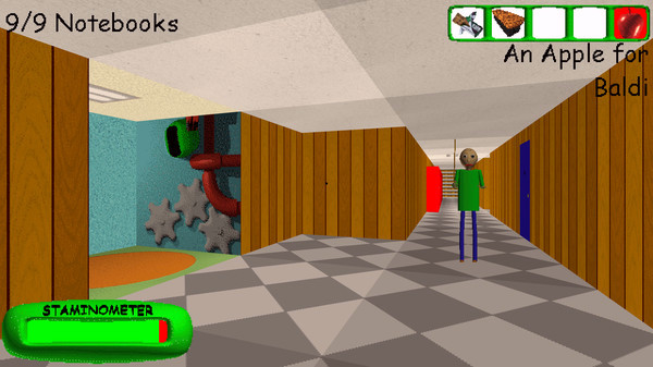 Игра Baldi's Basics Plus, скриншот