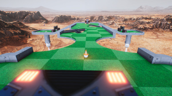 Игра Ballistic Mini Golf, скриншот