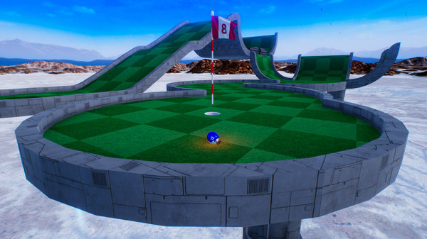 Игра Ballistic Mini Golf, скриншот