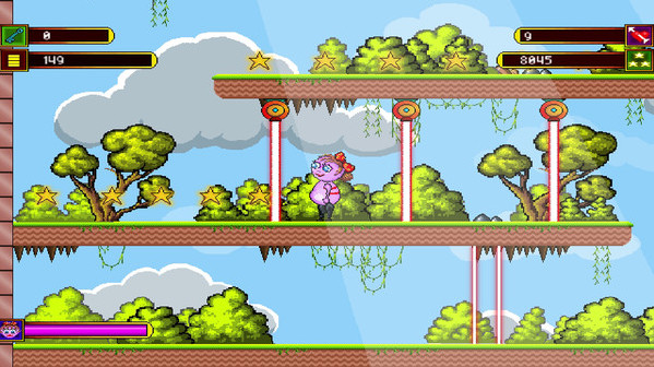 Игра Balloon Azuna, скриншот