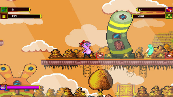 Игра Balloon Azuna, скриншот