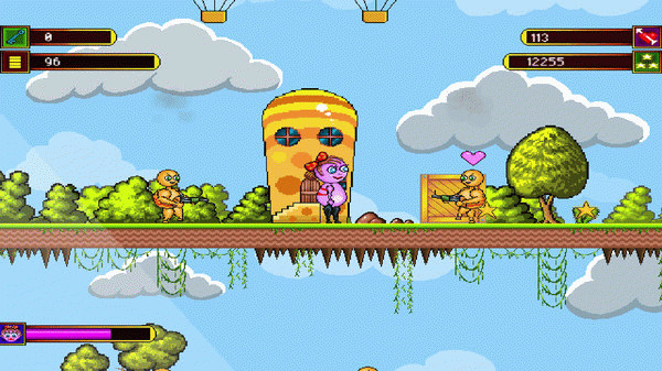 Игра Balloon Azuna, скриншот