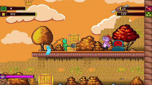 Игра Balloon Azuna, скриншот