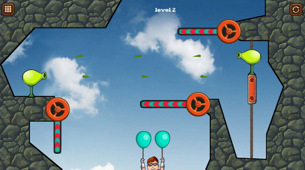 Игра Balloon Saga, скриншот
