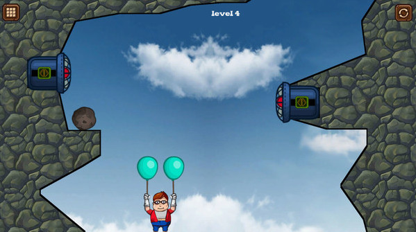 Игра Balloon Saga, скриншот