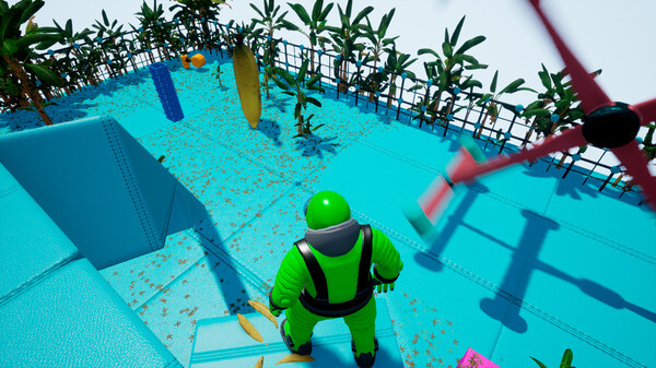 Игра Banana Ragdoll, скриншот