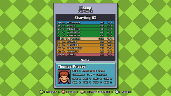Игра Bang Average Football – Play, Manage, Create, скриншот